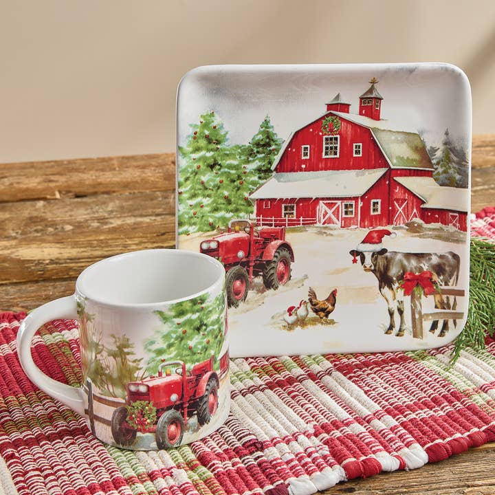 Park Designs - Wholesale Coffee mug - Christmas At The Farm Mug4
