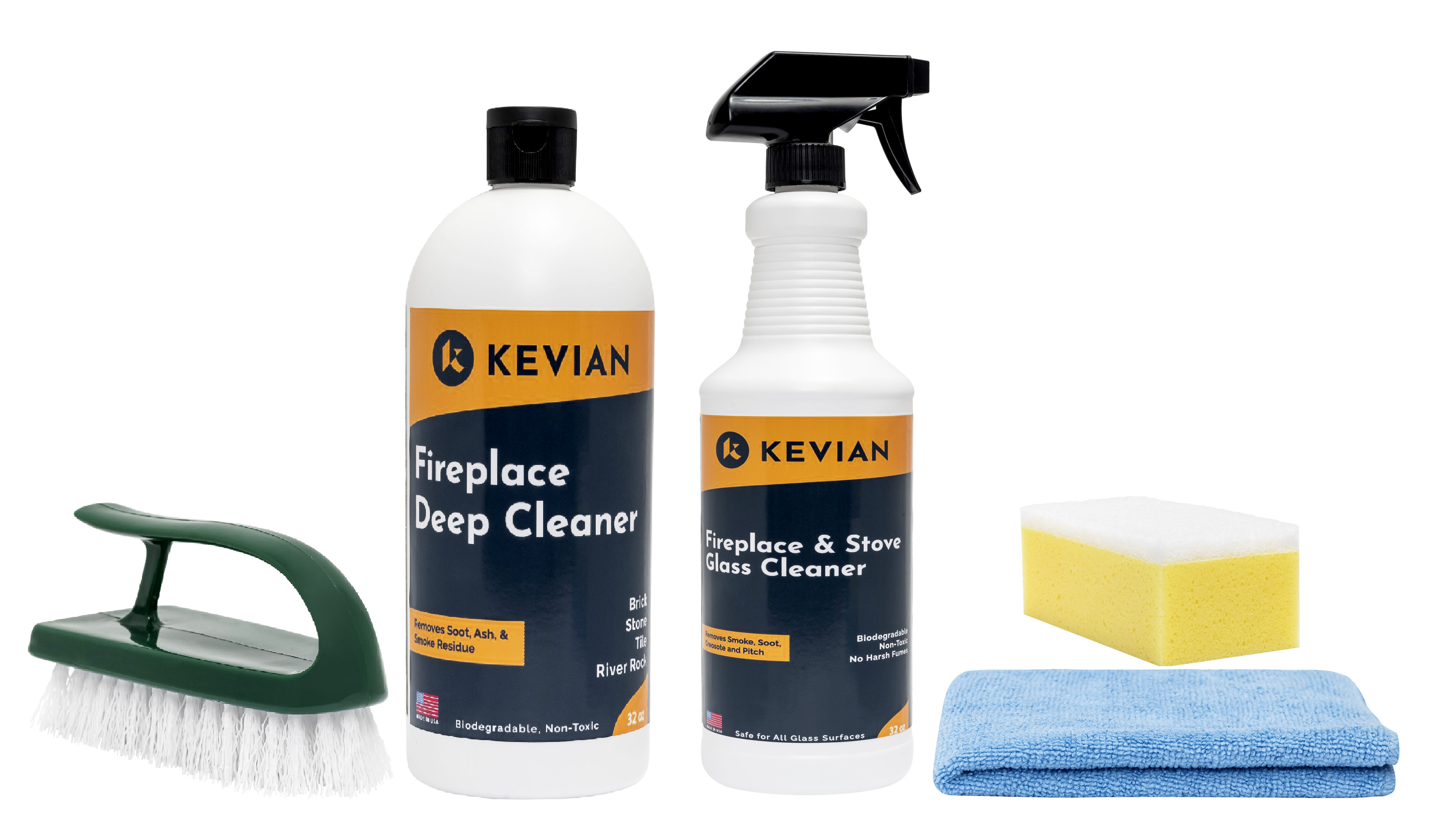 KevianClean – wholesale Fire pit – Kevian Complete Fireplace Cleaning Kit5