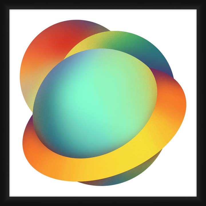 Equinox Iv 20'' x 20'' Framed Wall Art for wholesale by PTM Images