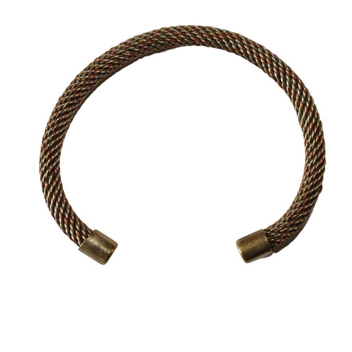 Tika - Wholesale Cuff bracelet - Copper Tri-Metal Cuff Bracelets - Three Styles