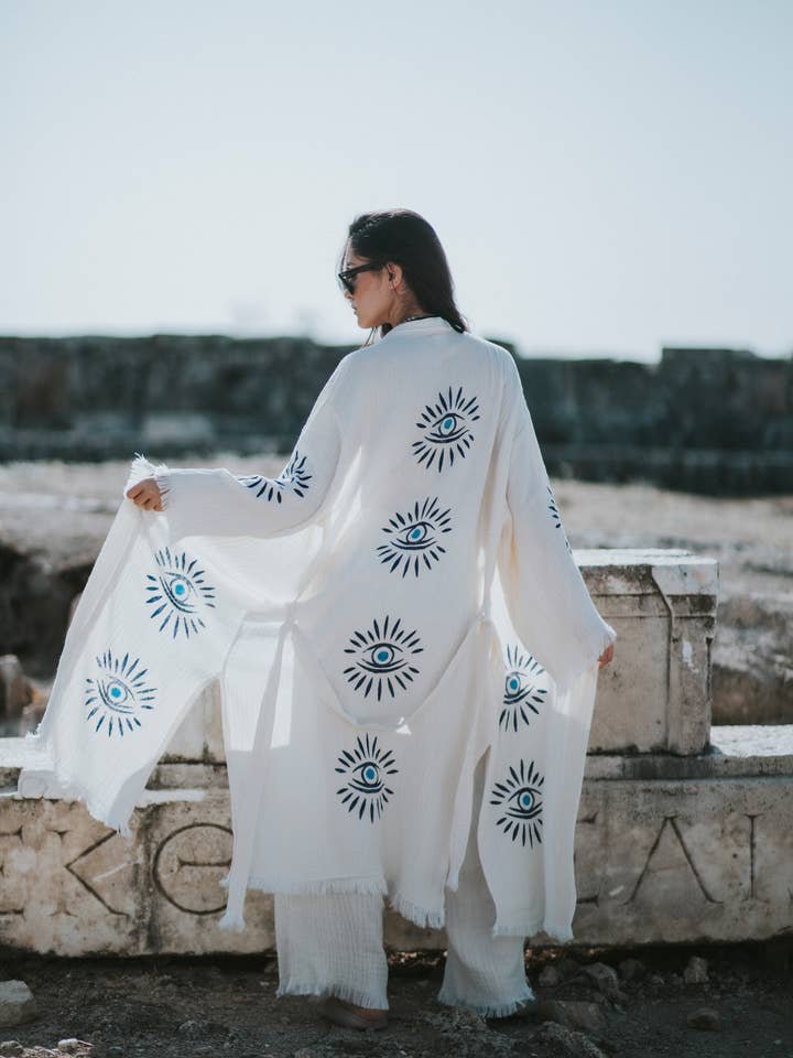 The Wisdom Eye Kaftan for wholesale by Turkishmoon Inc