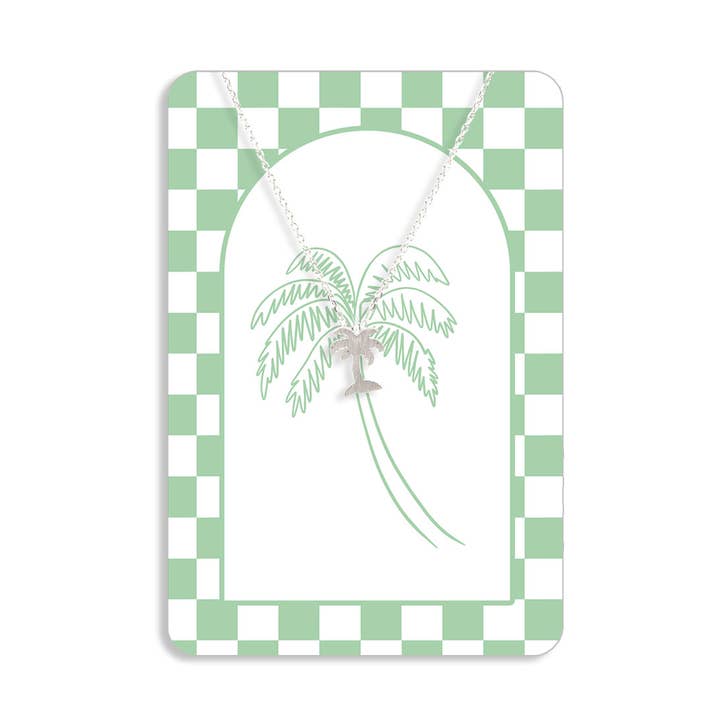 Palm Tree Keepsake Card for wholesale by Viv&Lou