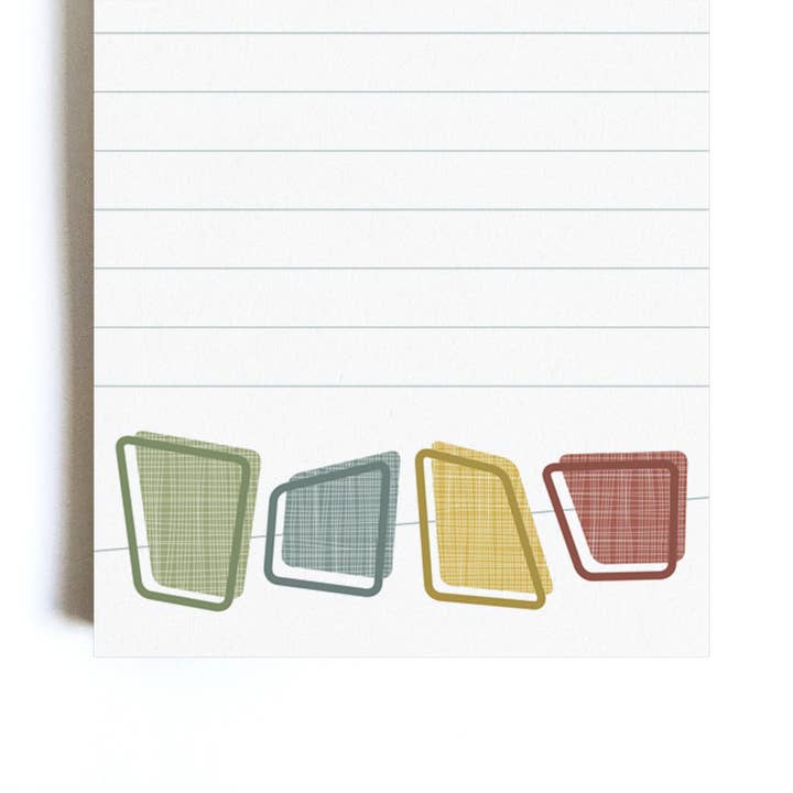 sonst noch was? - Wholesale Notepad - Notepad "Midcentury Modern Squares"1