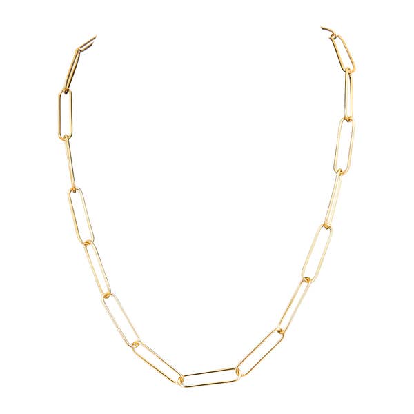 Sophie Deschamps Bijoux - Wholesale Link & Chain Necklace - ELYSÉE CHAIN NECKLACE (CCHPA3)