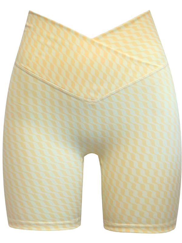 Salt and Ripple - Wholesale Athletic shorts – Women's - KAIA CROSS OVER 6" BIKE SHORTS