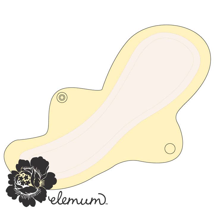 Elemum Pad - Light Bladder Leakage / Menstrual and other Purchase Wholesale pads with wings. Free Returns & Net 60 Terms on Faire trending on Faire.