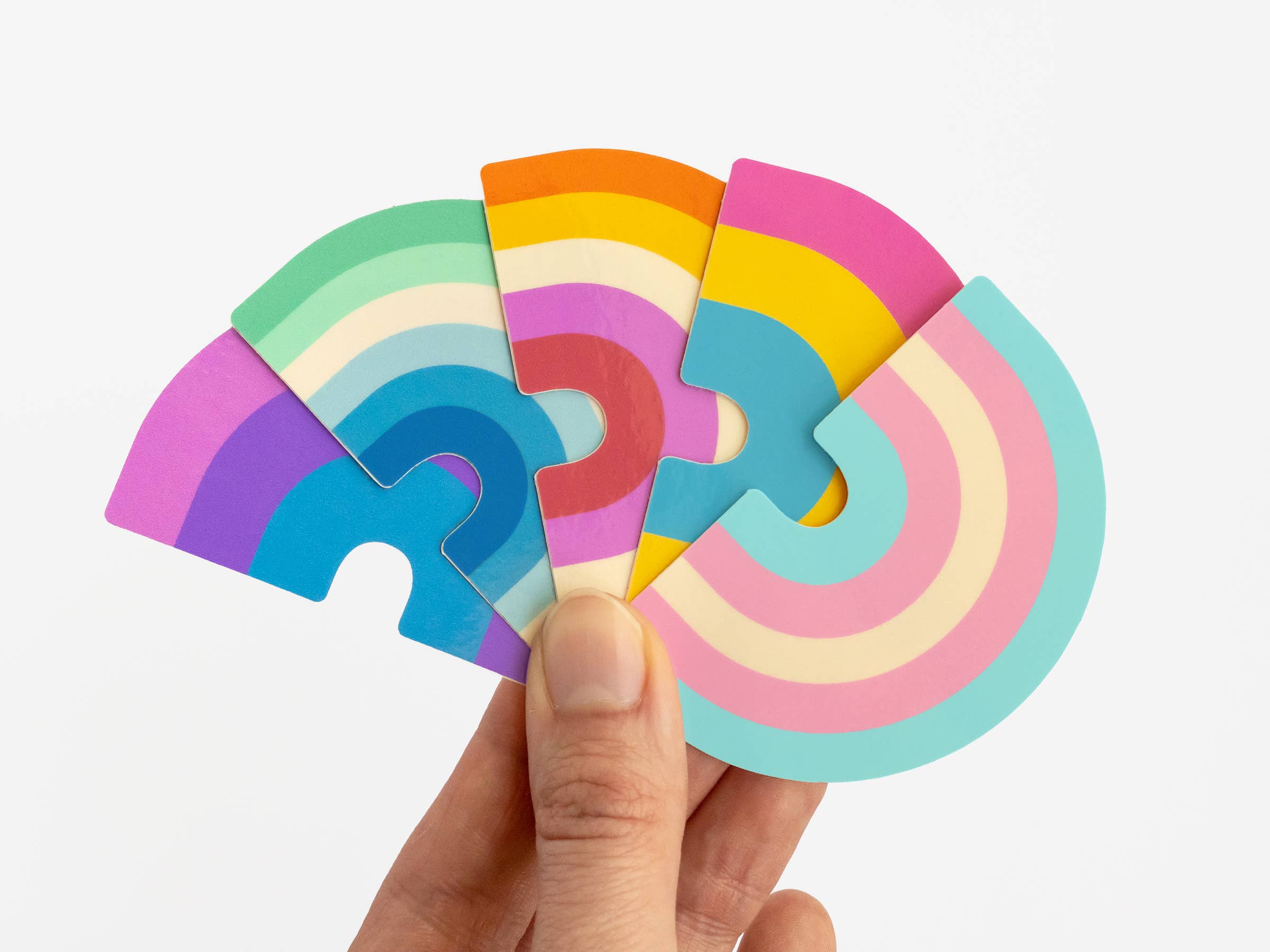 ROBNKO - Wholesale Sticker - Retro Style Pride Rainbow Stickers3