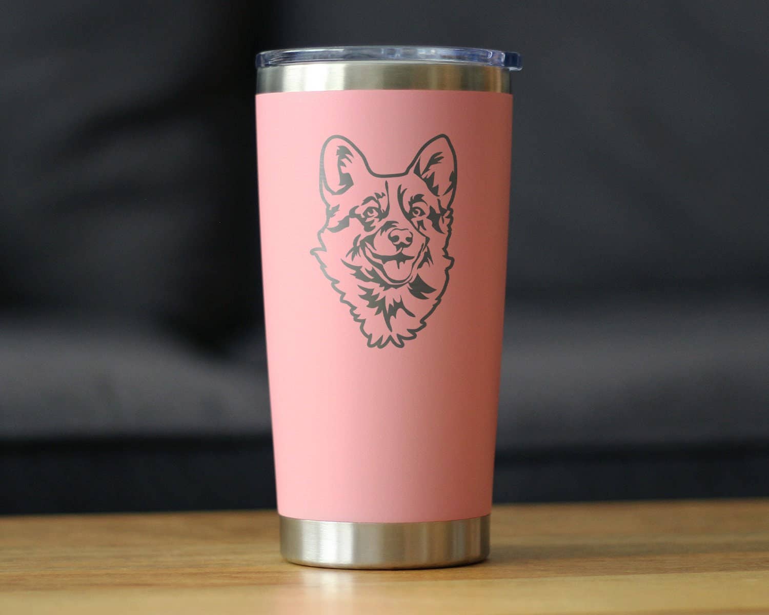 bevvee - Venta al por mayor Vaso termo - Vaso de viaje con aislamiento facial de Corgi, regalo para perros Welsh Corgi4