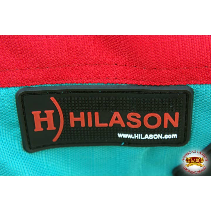 HILASON - Wholesale Horseback Riding Gear - Hilason 600D Winter Waterproof Horse Turnout Blanket Belly Wrap Red & Turquoise4