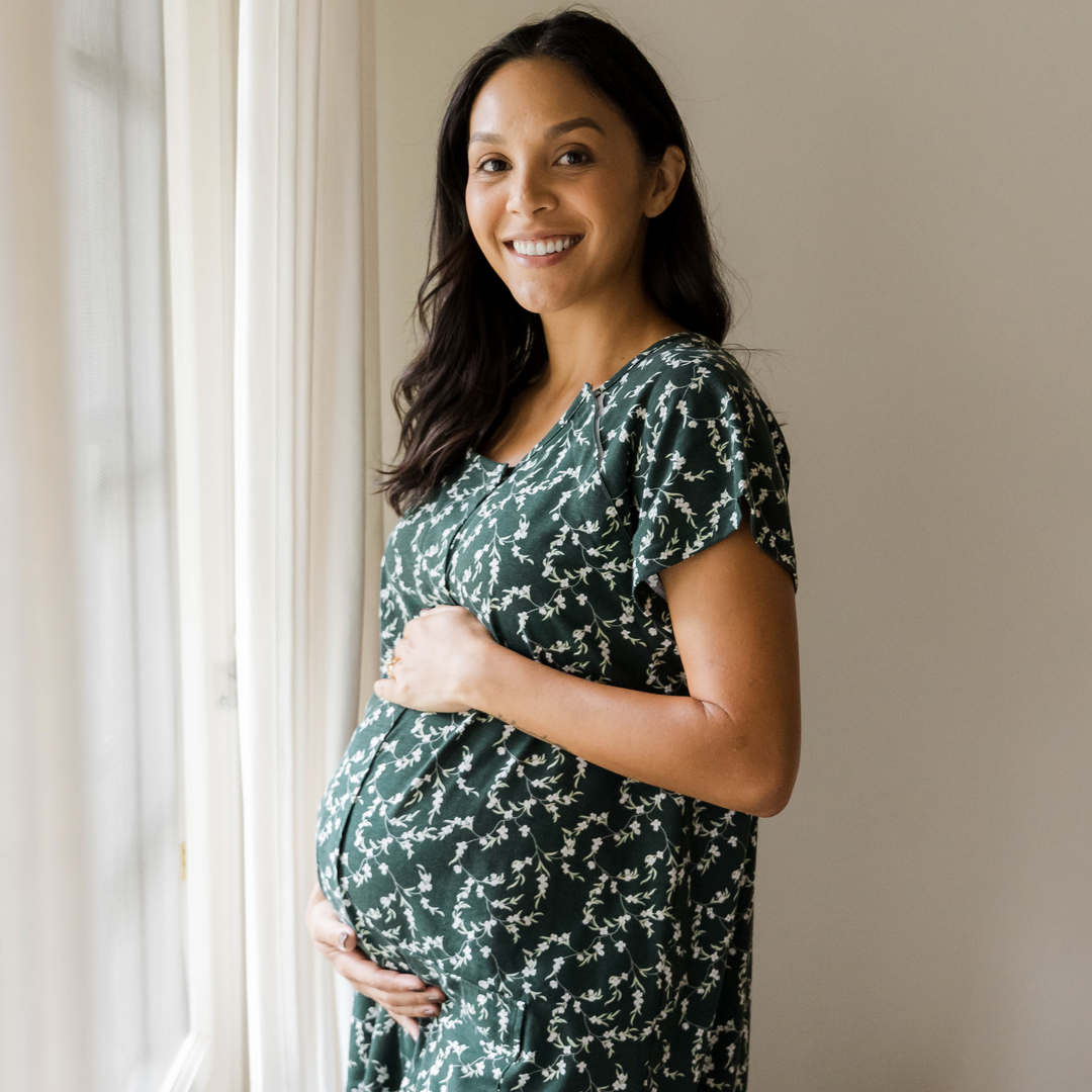 Kindred Bravely - Wholesale Dress - Maternity - 3 In 1 Universal Labor, Delivery & Nursing Gown13
