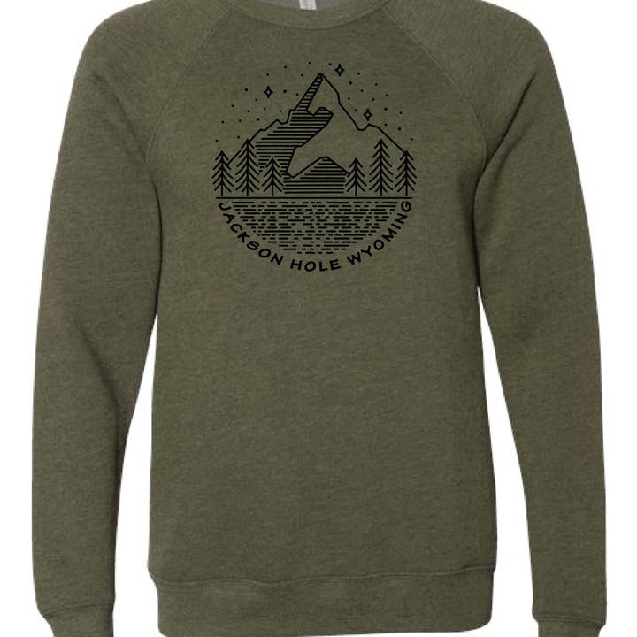 Lac de montagne la nuit - Personnalisable pour la vente par and - ashley nicole designs