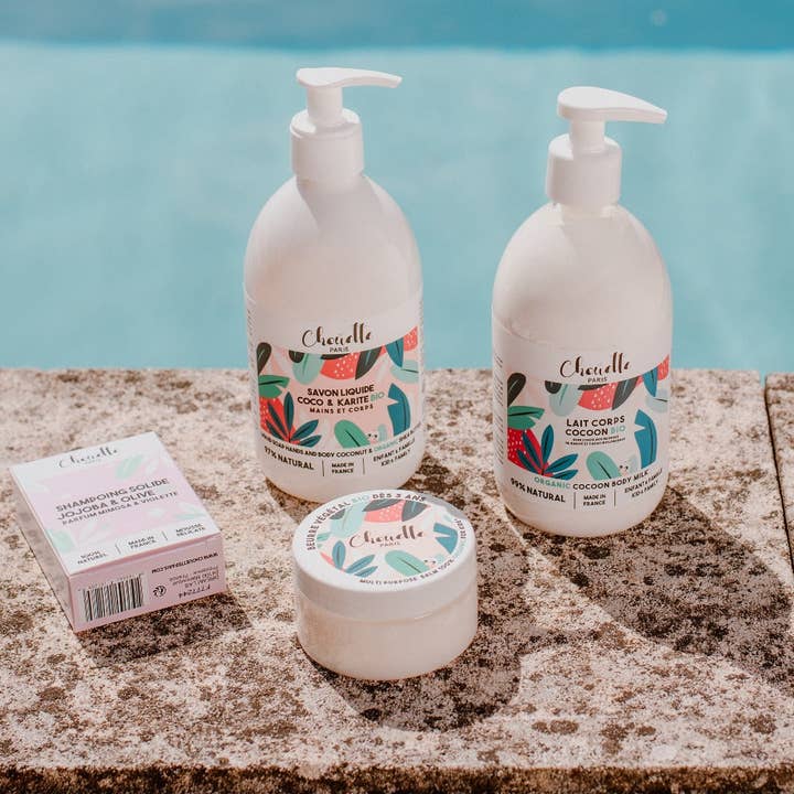 CHOUETTE PARIS - Wholesale Body Wash/Shower Gel - Kids & Baby - SAVON MAINS & CORPS COCO KARITE - 500 ml1