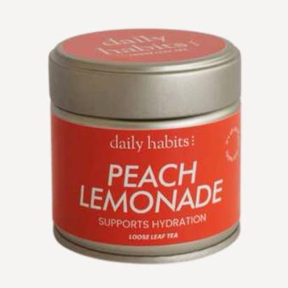 Thé en feuilles libres à la pêche et au citron (1oz) pour la vente par Daily Habits