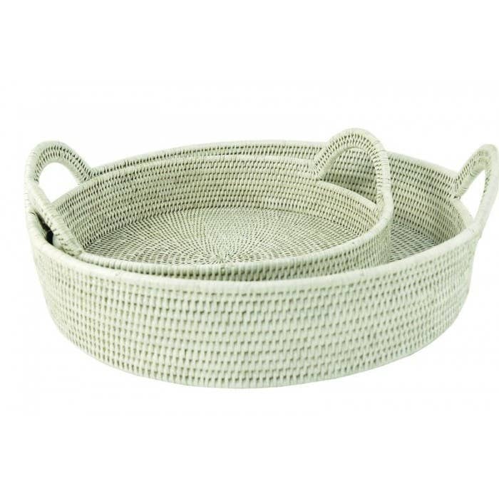 Round trays (set) for wholesale by Baolgi