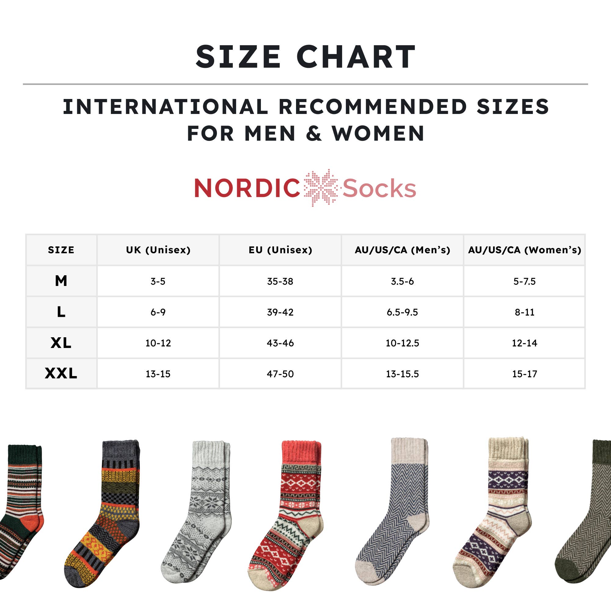 Nordic Socks - Wholesale Socks - Unisex - Kjell (10 Pairs)11