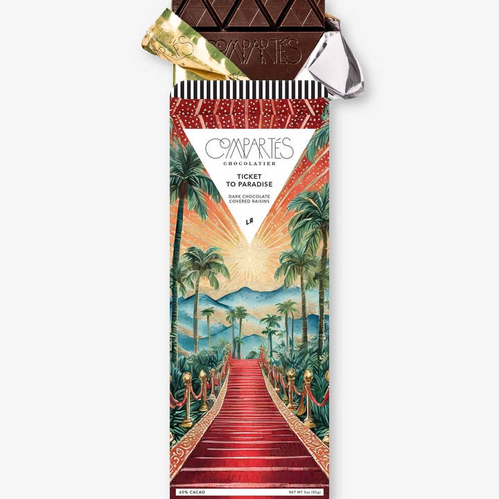 Compartes Chocolate - Wholesale Chocolate Bar - *NEW* Dark Chocolate Covered Raisins - Vegan Chocolate