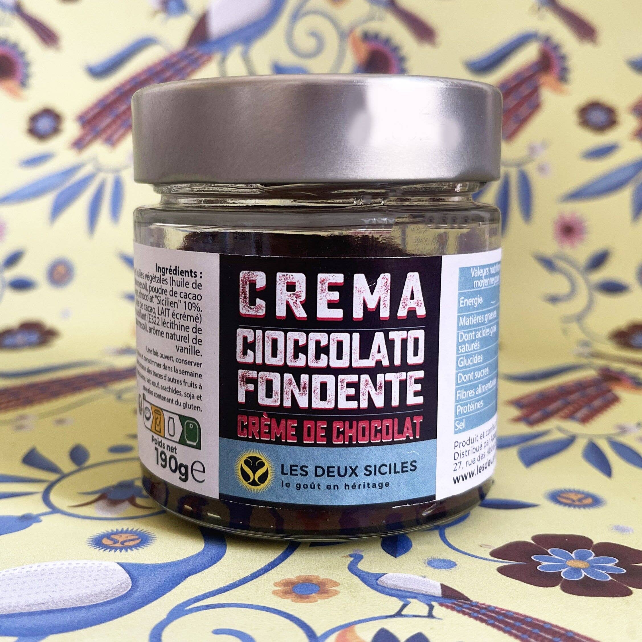 Les Deux Siciles – wholesale Shelf-stable prepared meal – Sicilian chocolate cream0