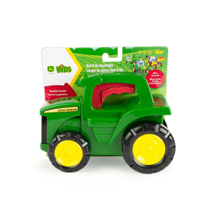 TOMY - Wholesale Toy Car/Truck - Kids - TOMY John Deere Roll N Go Flashlight