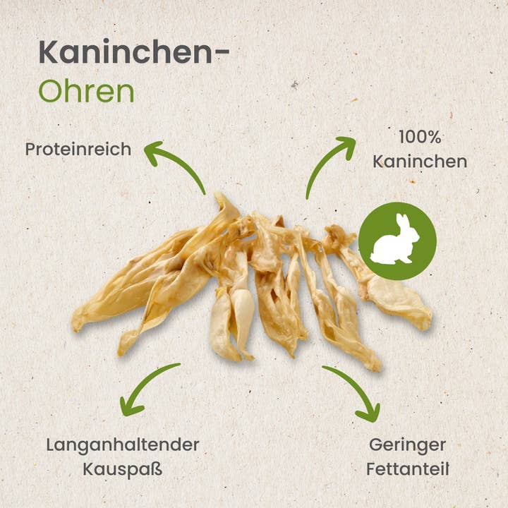 Kauartikel.com GmbH - Wholesale Pet Bone/Rawhide - Dog - Rabbit ears3