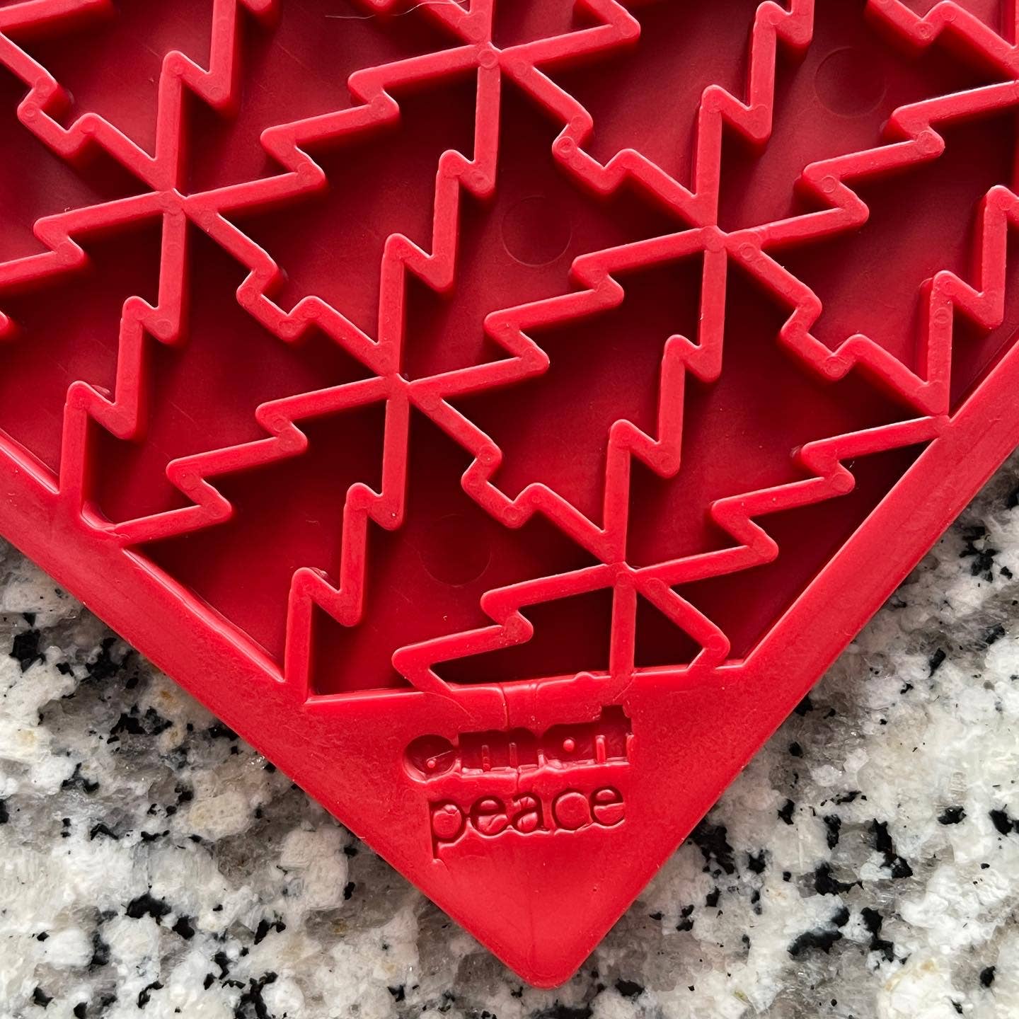 SodaPup Dog Toys - Wholesale Pet Food Mat - Dog - Tree Design "Peace" eMat Enrichment Lick Mat7