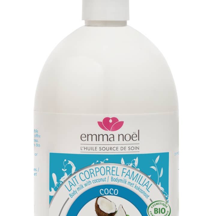 Lait Corporel Coco Bio 500ml pour la vente par EMMA NOEL