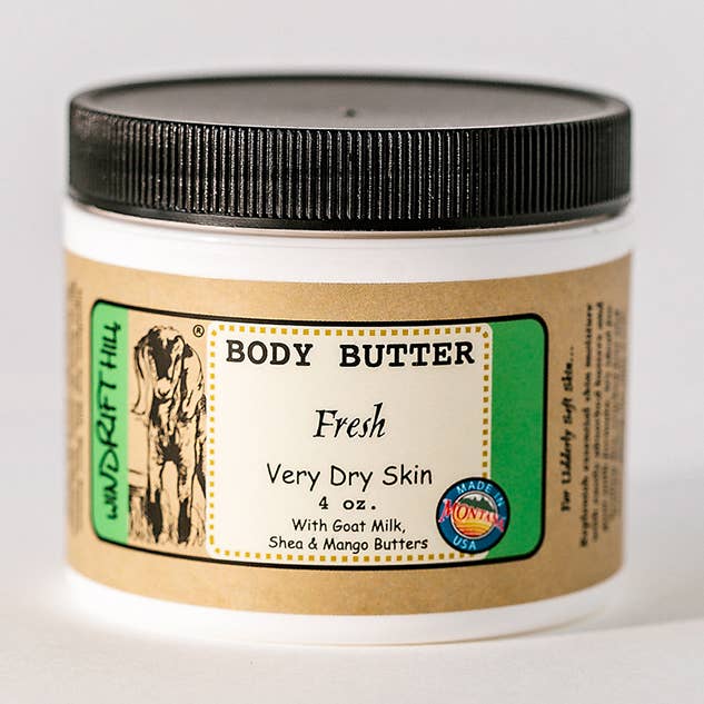 Windrift Hill Goat Milk Skincare - Wholesale Body Balm/Butter - Fresh | Goat Milk Body Butter0