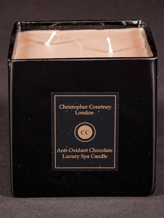 Vela de lujo de chocolate antioxidante para venta al por mayor de Christopher Courtney