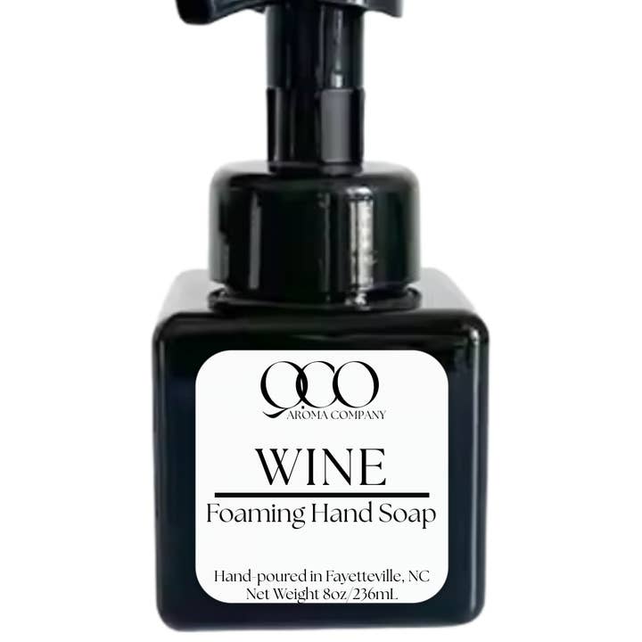 WINE FOAMING HAND SOAP for wholesale by Q. Co Aroma Company
