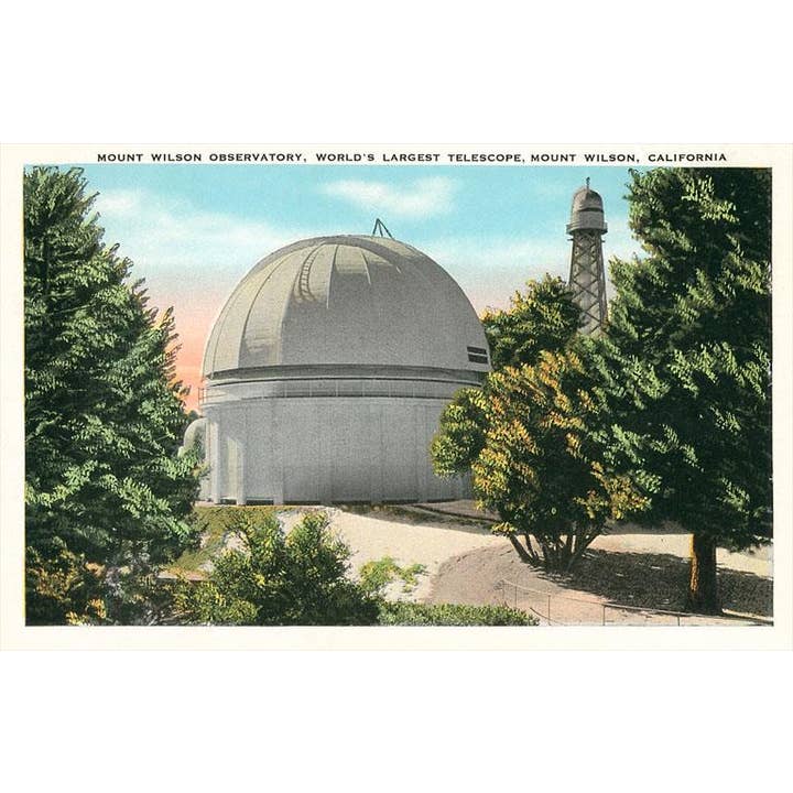 Postcard CA-1149 Mt. Wilson Observatory, California for wholesale by Found Image Press