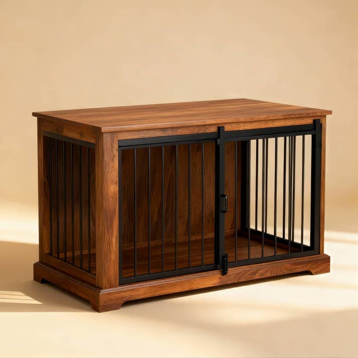 AURELIA Modern Dog Crate Furniture for wholesale by OnePaw Dog Co.