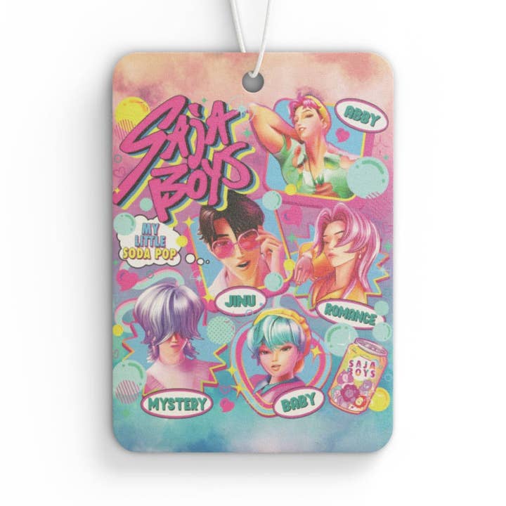KPOP SajaBoys Air Freshener- Bubble Gum Ice Scent for wholesale by CultPOP