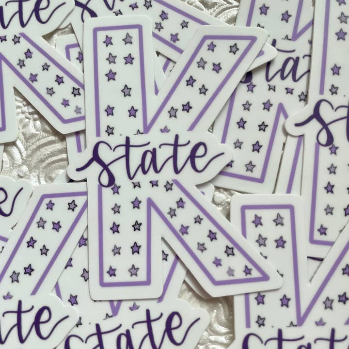 REMOVED BRAND - Wholesale Sticker - KSU "K" Sticker