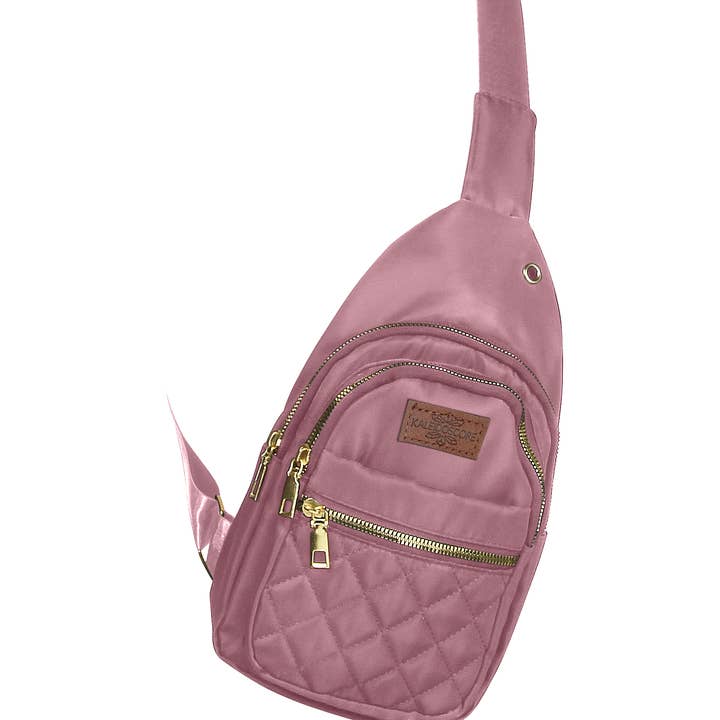 Kaleidoscope Accessories - Wholesale Crossbody Bag - Women's - Light Nylon Sling Bag, 6 Assorted