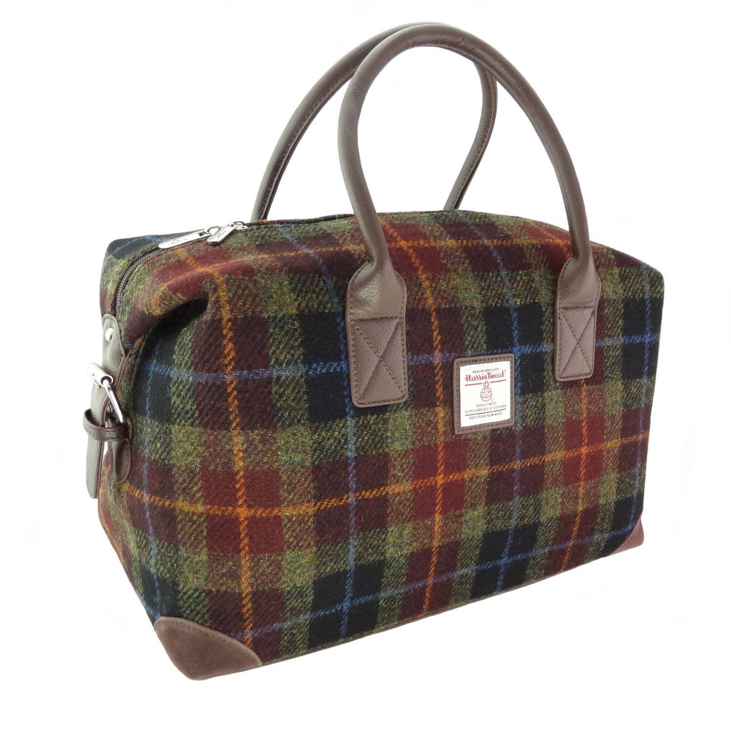 Dublin Gift Company - Vente Sac de voyage – unisexe - Sac de voyage tartan Harris Tweed écossais3