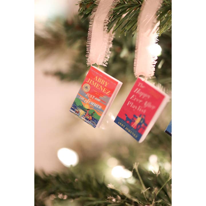 The Sticker Shop - Wholesale Ornament - Abby Jimenez Mini Book Ornaments10