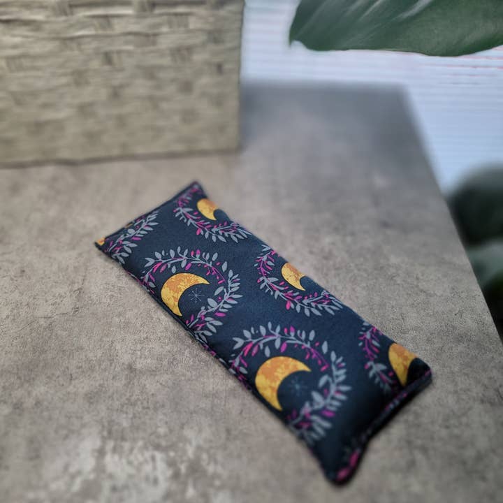 Calm Your Vibes - Wholesale Spa/therapy pillow - Aromatherapy Hot/Cold Weighted Eye Pillow - Moon and Sky fab4