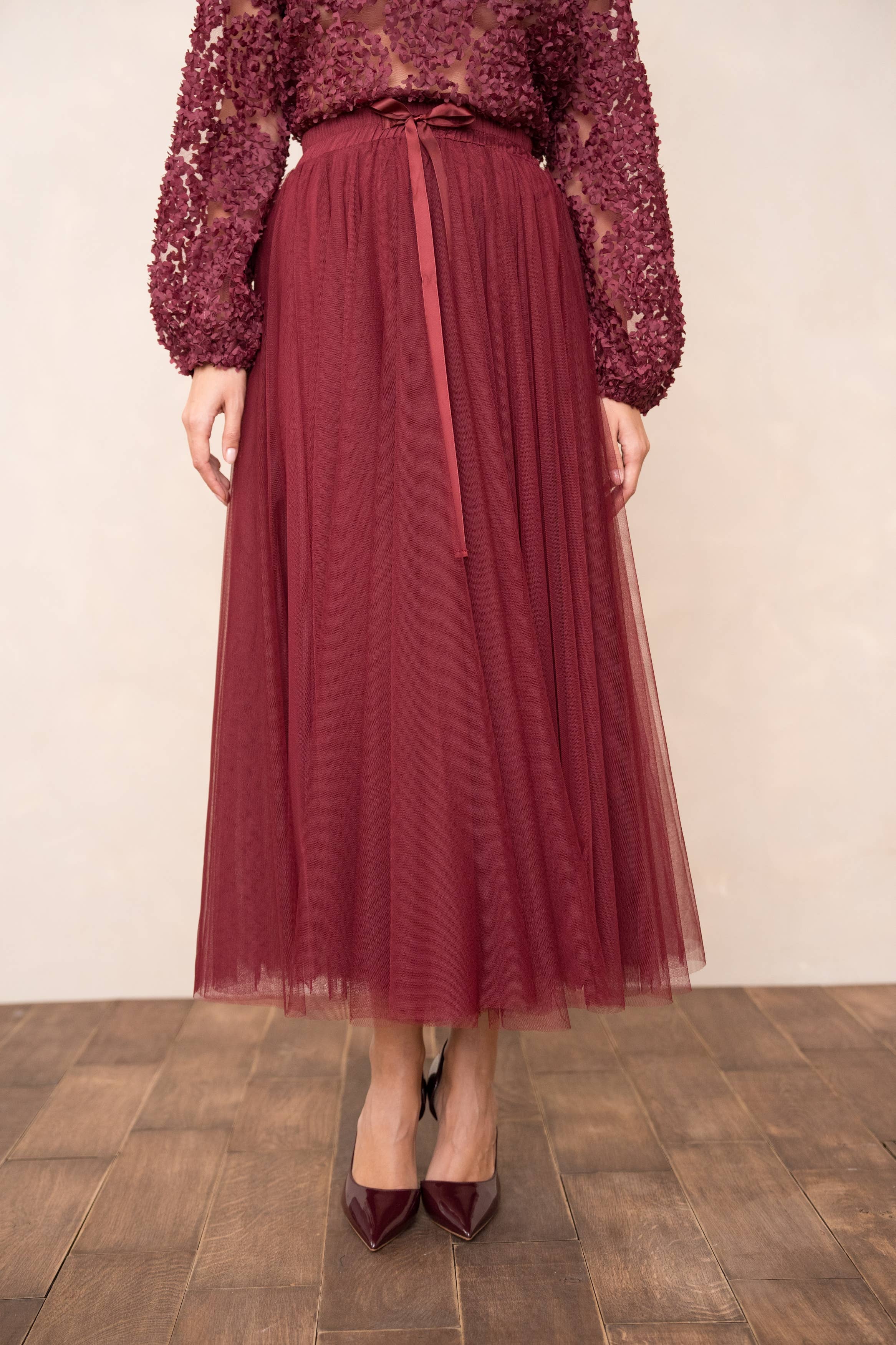 CHOKLATE PARIS - Venta al por mayor Falda - Mujer - Falda larga de tul Aria - CK0807724