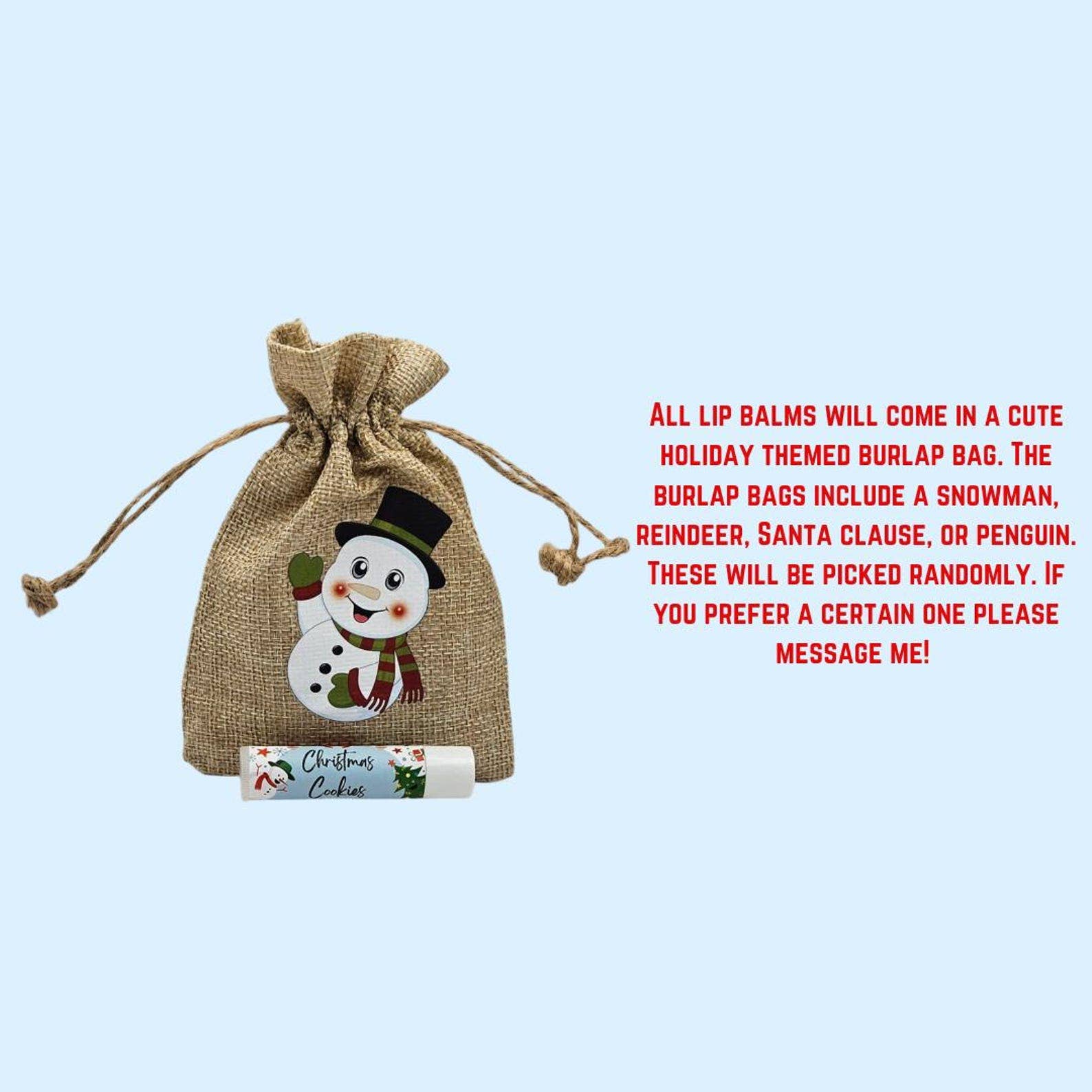 Butterfly Bliss - Vente Baumes à lèvres - Baume à lèvres Biscuits de Noël | Baume à lèvres Cookie | Baume à lèvres pour filles | Baume à lèvres pour enfants | Parfum biscuit de Noël2