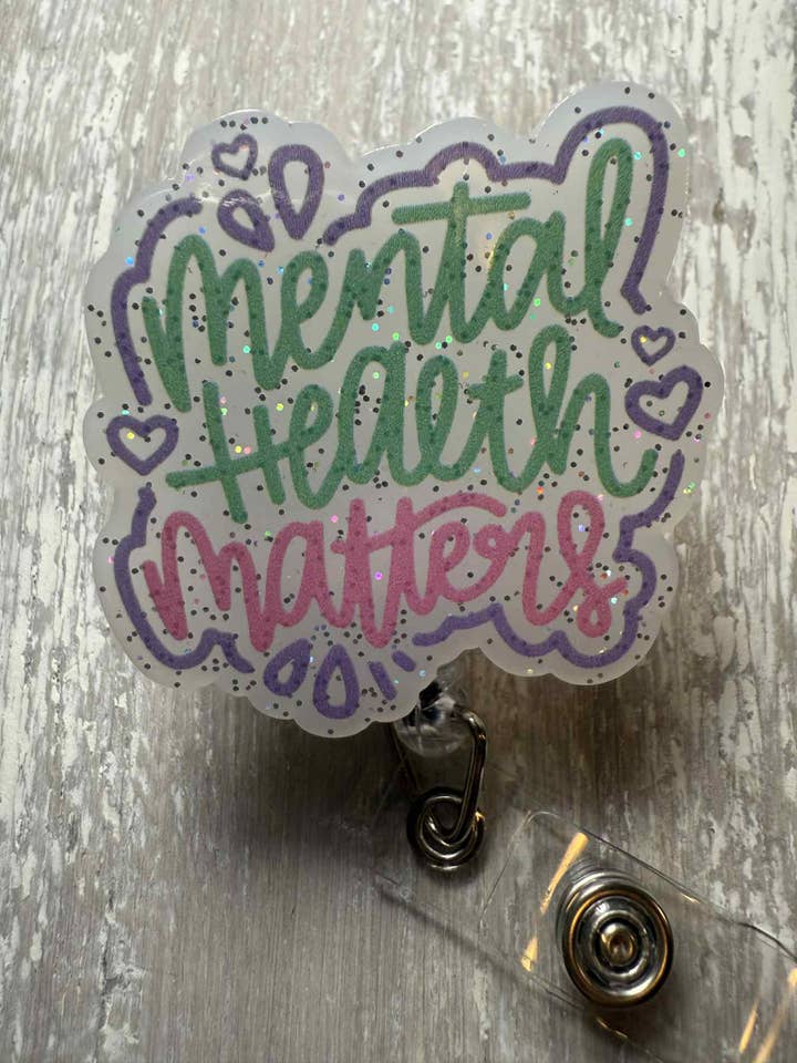 Abzeichen ReeL Psychische Gesundheit ist wichtig für den Großhandel von The Wild Poppy