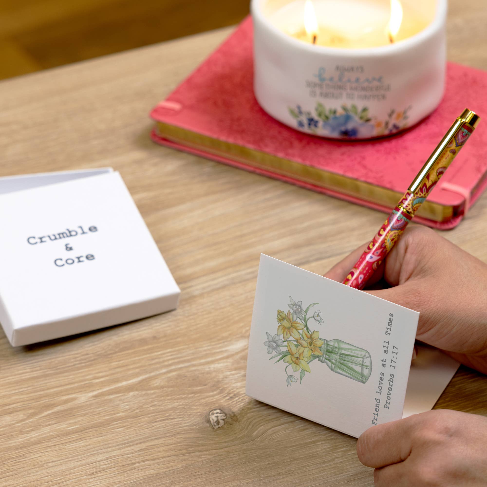 Pavilion - Wholesale Jewelry Set - Proverbs 17:17 - Earring & Card Set3