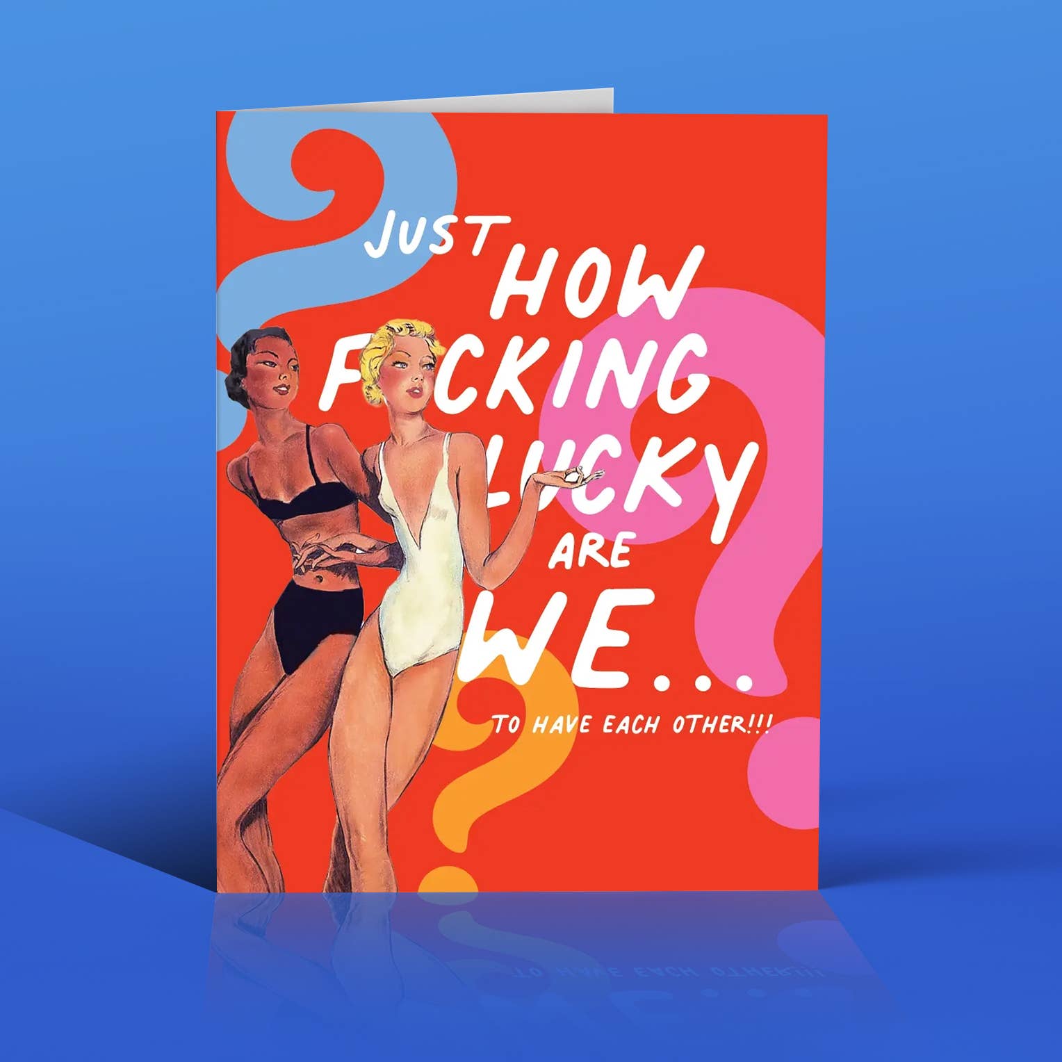 offensivedelightful – wholesale Friendship card – LUCKY GIRLS! love, friendship2