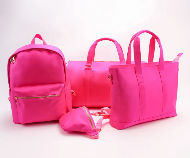 The Loki Shop - Wholesale Tote Bag - Women's - Nylon Tote Bag Weekender Bag With Adjustable Strap4