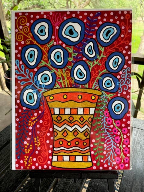 Karen’s Cositas - Vente Affiche d'art - Impression Ojo Bouquet 12 x 160