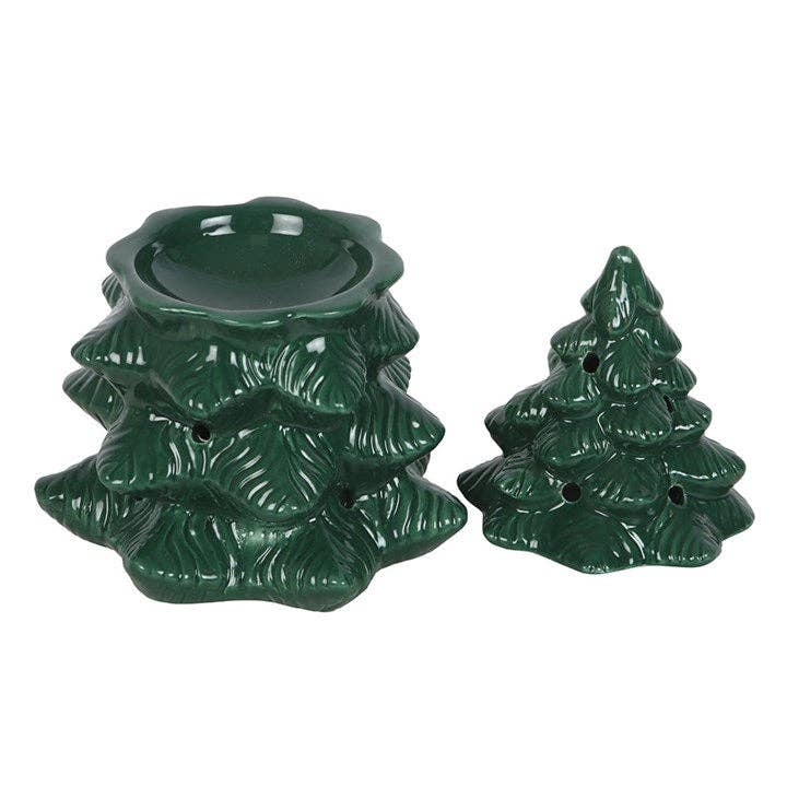 Something Different Wholesale - Wholesale Wax Warmer - Green Winter Fir Tree Oil Burner and Wax Warmer2