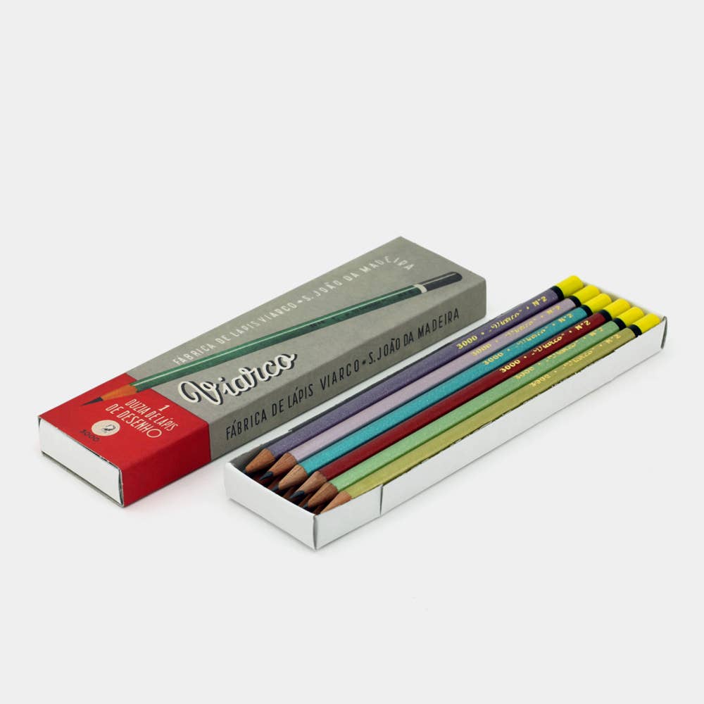 Viarco – Großhandel Bleistift – Vintage Bleistift nº3000 – 12 Stück1