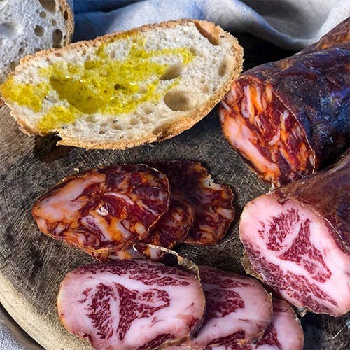 Made in Spain Gourmet - Wholesale Sausage - Chorizo Extra Campaign, 100% Iberian Bellota, Maldonado1