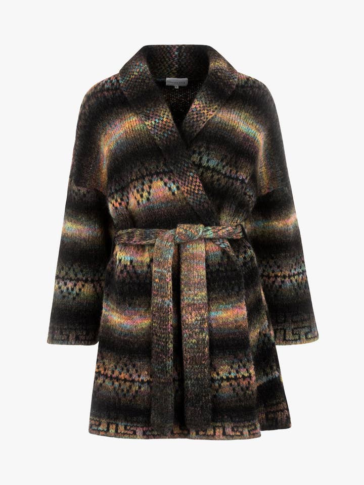 CARDIGAN BANOA skumringsblå for engroshandel hos Maison Anje