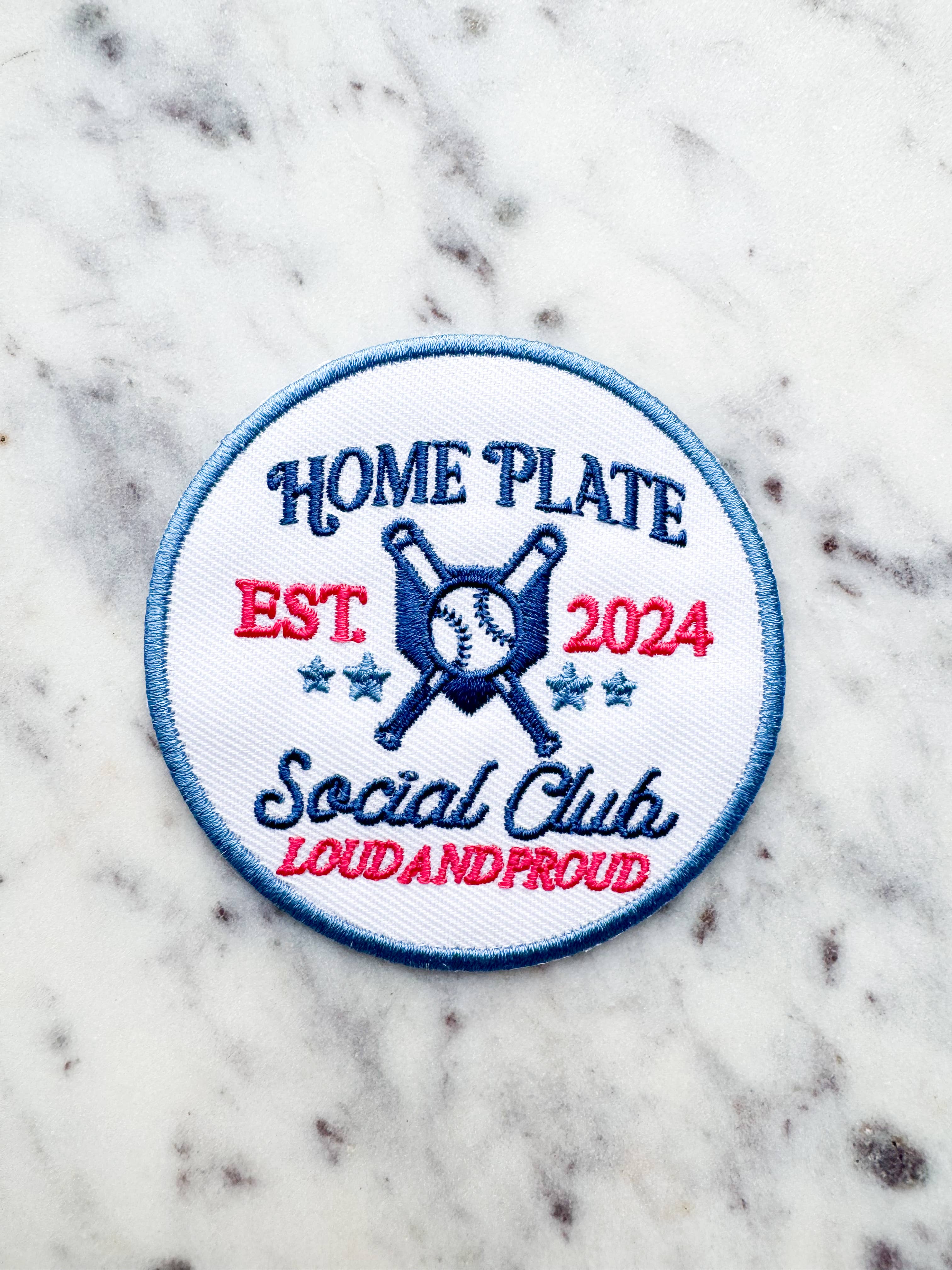 Magnolia Charms - Wholesale Patch - Home Plate Social Club Iron On Patch