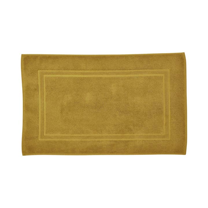 UW Home - Venta al por mayor Alfombrillas de baño - Alfombra de baño ecológica Abode de Drift Home en color ocre, 50 x 80 cm