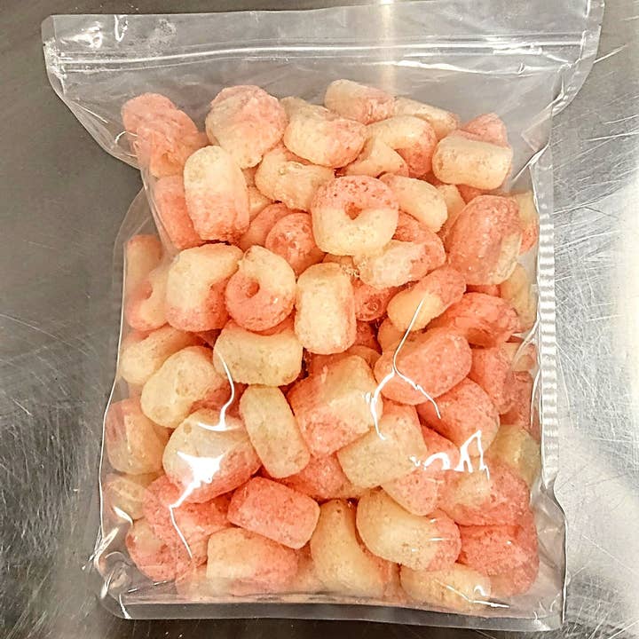 Bulk Peach Rings for wholesale by The Freeze Dried Candy Store